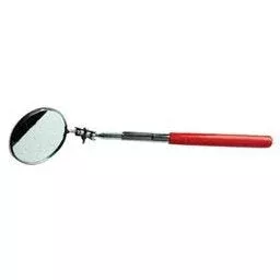 (38Vy59 – Hts-2) Extendable mirror 3 1/4 dia. 6 1/2 to 29 1/2 vinyl grip