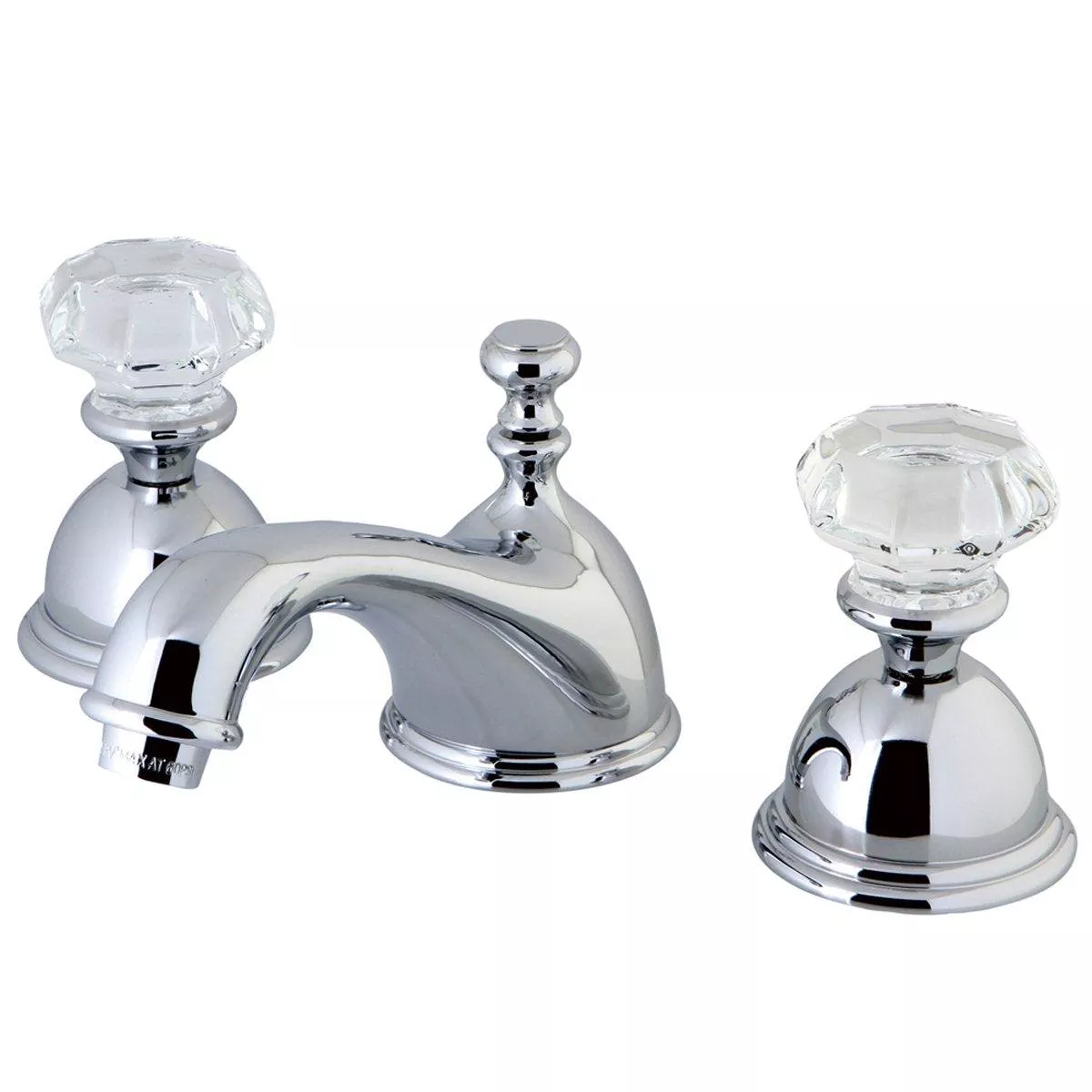 Kingston Brass Celebrity Widespread Lavatory Faucet with Crystal Handle