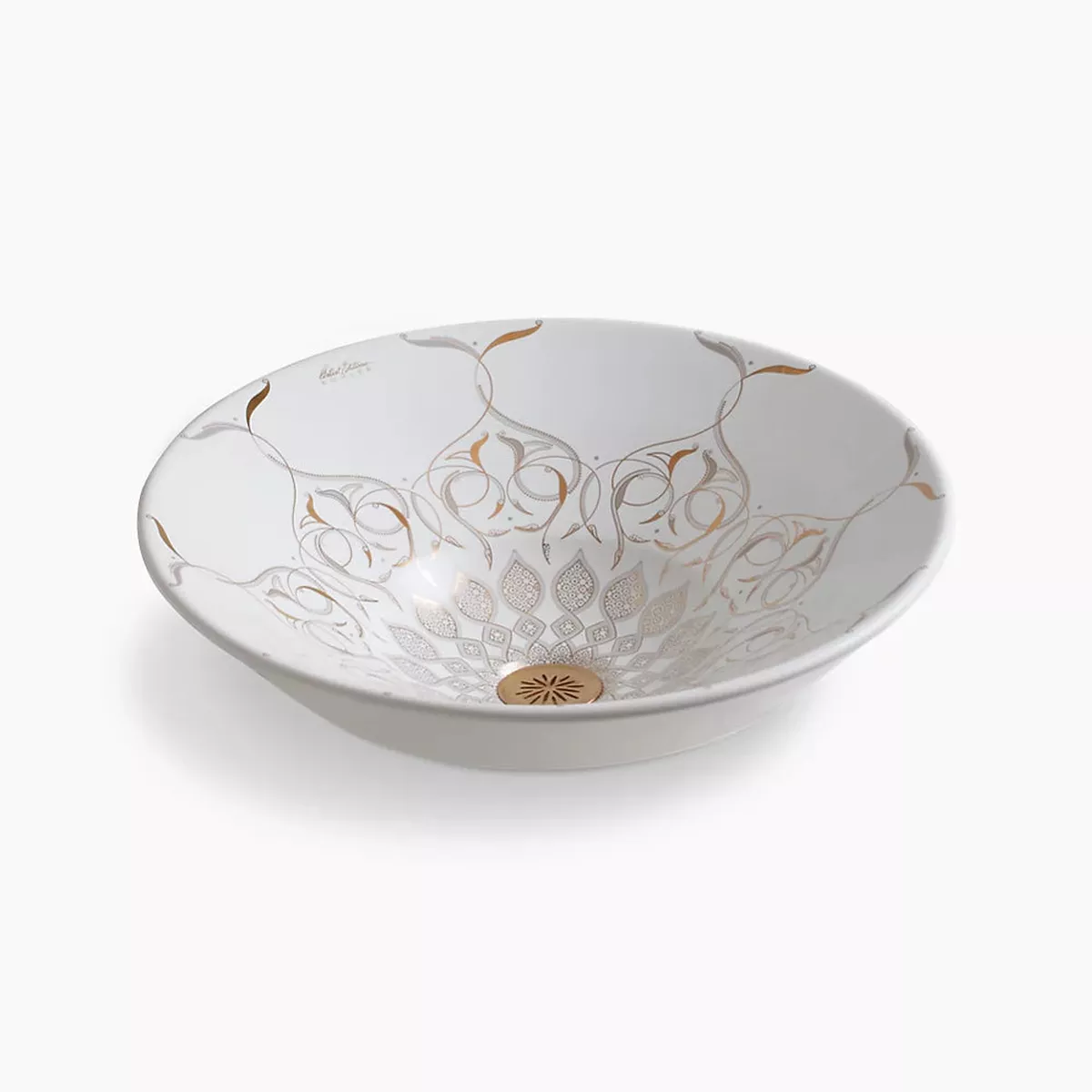 (O2SR)CARAVAN PERSIA ON CONICAL BELL LA - KOHLER LUXURY - ( WHITE - LUXURY - 0x0 mm - 0inchx0inch )