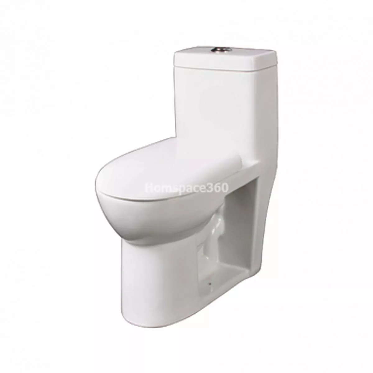 (PRUN) E.W.C VEGA ONE-PIECE S-TRAP 300MM - HINDWARE - ( STAR WHITE - ITALIAN - 0x0 mm - 0inchx0inch )