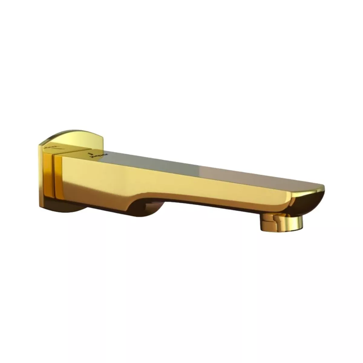 (PRUN) PLAIN SPOUT W/WALL FLANGE - JAQUAR FAUCETS - ( GOLD - SPOUT - 0x15 mm - 0inchX0.5inch )